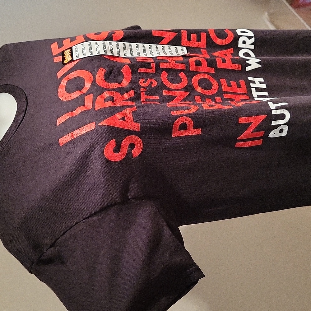 FINAL PRICE Spencers I LOVE SARCASM IT'S LIKE PUNCHING PEOPLE IN THE FACE - Picture 4 of 8